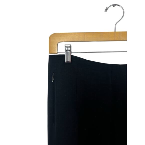 Akris Black Women's Pants 8 Wool High Rise Career Quiet Luxury Workwear Office - Picture 4 of 12